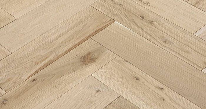 Unfinished Luxury Parquet Oak Solid Wood Flooring - Descriptive 3