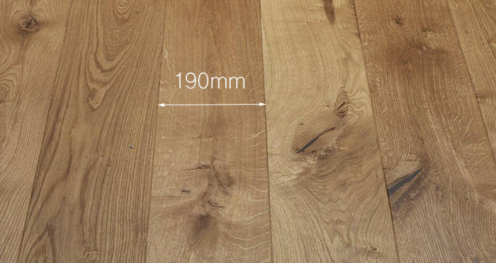 Trade Select Natural Oiled Engineered Wood Flooring 190mm 20mm - Descriptive 2