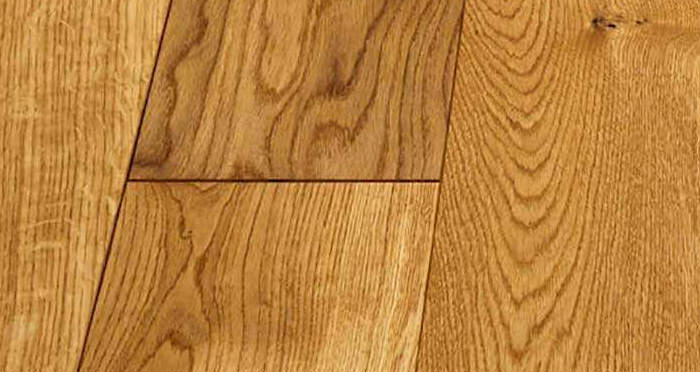 Luxury Natural Oak Solid Wood Flooring - Descriptive 4