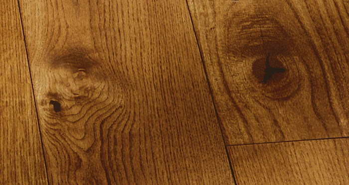 Prestige Cinnamon Oak Solid Wood Flooring - Descriptive 2