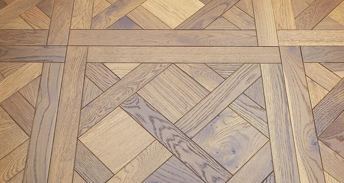 Rouen Chateau Smoked Oak Brushed & Oiled Engineered Wood Flooring - Descriptive 1