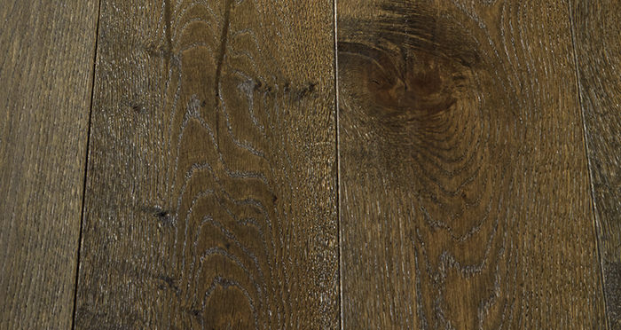 Smoked Old French Oak Engineered Wood Flooring - Descriptive 3