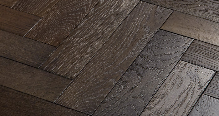 Oxford Herringbone Vintage Oak Engineered Wood Flooring - Descriptive 3