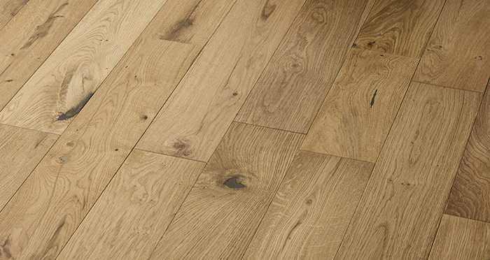 Loft Natural Oak Lacquered Engineered Wood Flooring - Descriptive 2