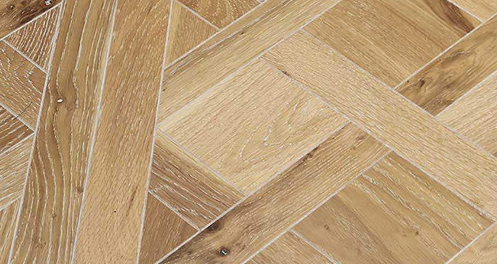 Strasburg White Smoked Oak Brushed & Oiled Engineered Wood Flooring - Descriptive 3