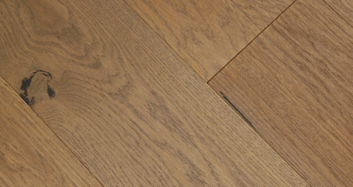 Smoked Clay Old French Oak Lacquered Engineered Wood Flooring - Descriptive 3
