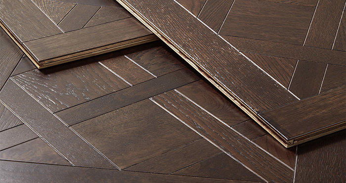 Colmar Smoked Oak Brushed & Oiled Engineered Wood Flooring - Descriptive 1