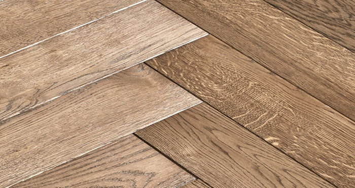 Luxury Parquet Brown Oiled Oak Solid Wood Flooring - Descriptive 6