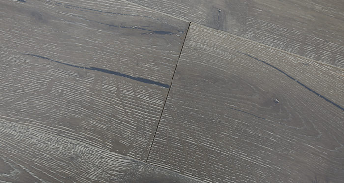 Urban Grey Oak Brushed & Lacquered Engineered Wood Flooring - Descriptive 4