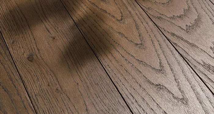 Luxury Espresso Oak Solid Wood Flooring - Descriptive 1