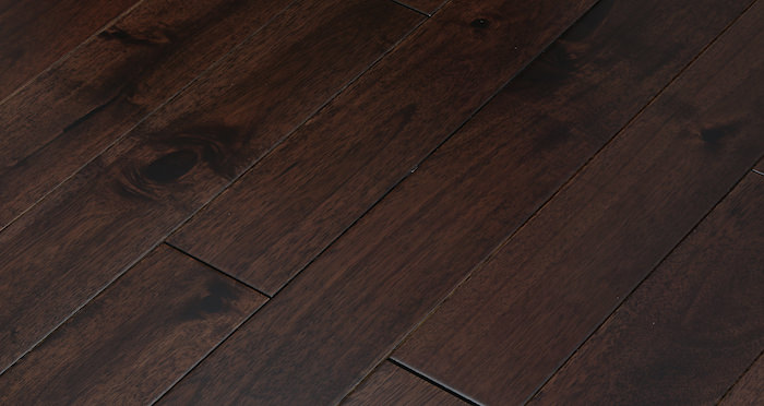 Antique Acacia Lacquered Solid Wood Flooring - Descriptive 3