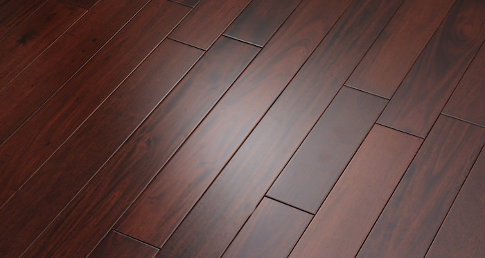 Royal Mahogany Narrow Solid Wood Flooring - Descriptive 2