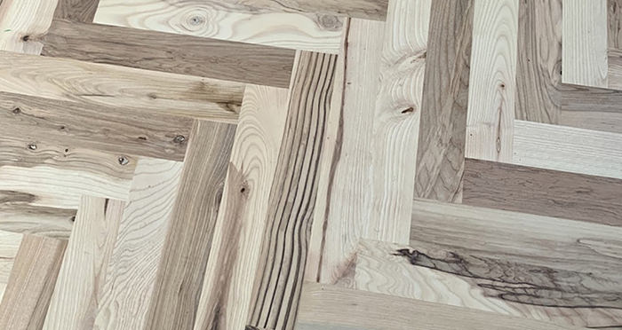 Solid Ash Parquet Unfinished Solid Wood Flooring - Descriptive 2
