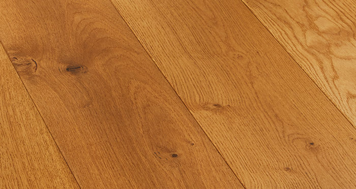 Farmhouse Antique Golden Oak Brushed & Oiled Engineered Wood Flooring - Descriptive 5