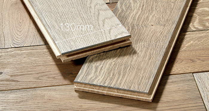Luxury Parquet Grey Oiled Oak Solid Wood Flooring - Descriptive 4