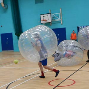 Charity Bubble Football